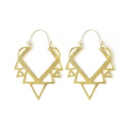 Karen London Pyramid Earrings